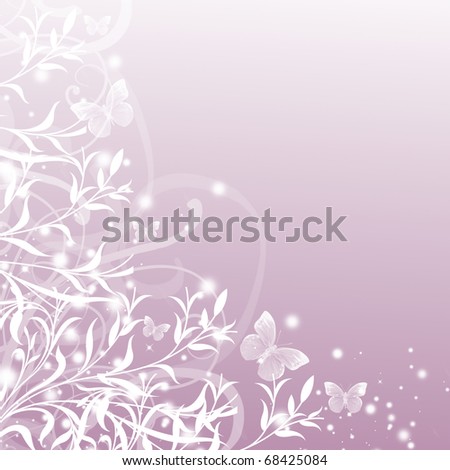 stock photo Beautiful floral patternwedding invitation with floral 