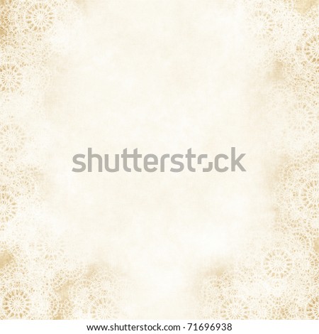 stock photo Grungy Backgroundold paper wiht lace retro wedding invitation 