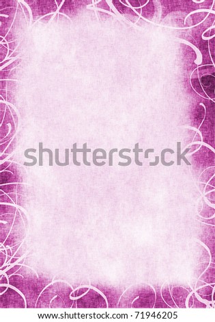 stock photo floral grunge retro wedding invitation or greeting card on old 