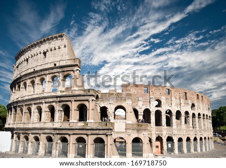 Colosseum in Rome Italy Colosseum in Rome Italy