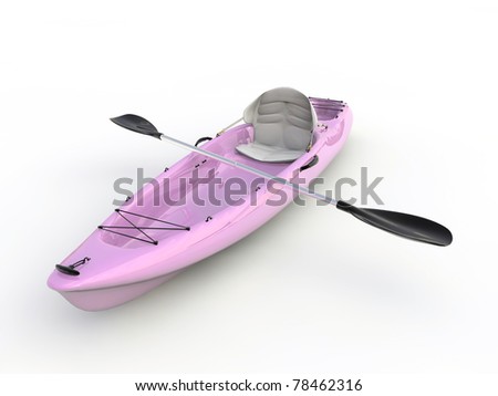 Hot Pink Kayak