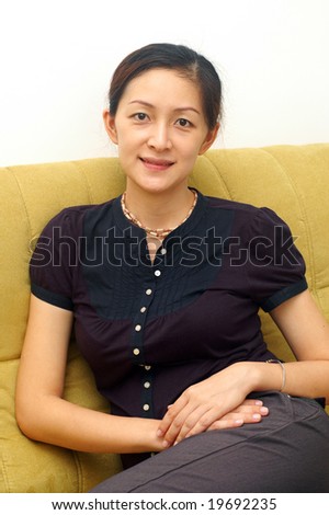 Smiling Chinese Lady