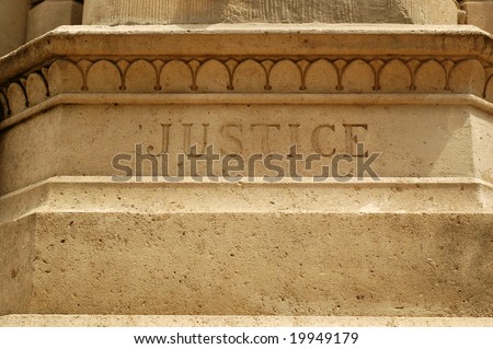 Word Justice Carving