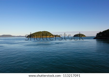 San Juan islands in Washington state