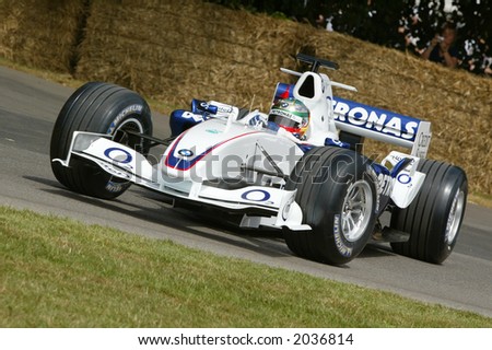 BMW Formula 1 Grand Prix car at Goodwood Festival of Speed
