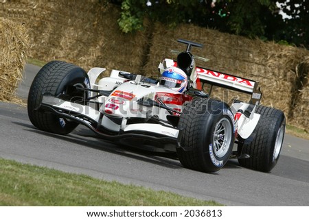 Honda Formula 1 Grand Prix car at Goodwood Festival of Speed