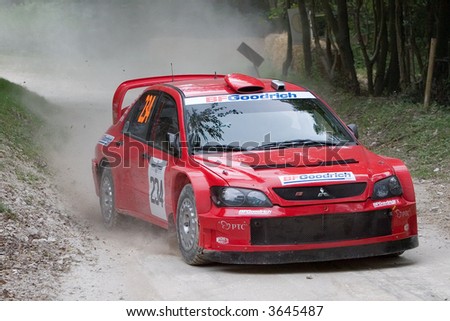Rally Car at Goodwood Festival of Speed