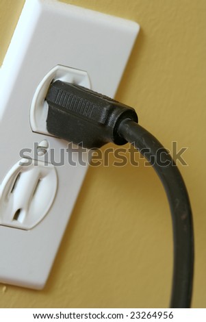 Wall socket and plug