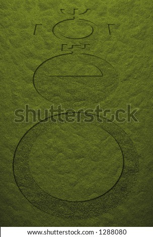 Green Grass - crop circles