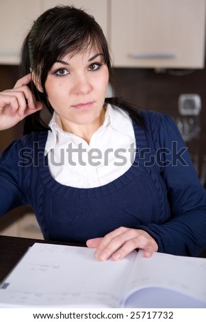 unemployed woman looking for a job