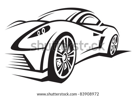 Car Stock Vector Illustration 83908972 : Shutterstock