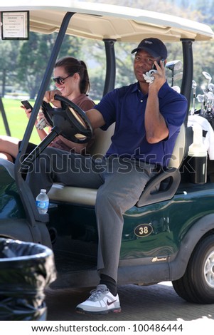 LOS ANGELES - APR 16:  Marcus Allen at the The Leukemia & Lymphoma Society Jack Wagner Golf Tournament at Lakeside Golf Course on April 16, 2012 in Toluca Lake, CA