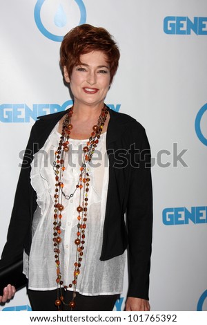 LOS ANGELES - MAY 4:  Carolyn Hennesy arrives at the 4th Annual Night of Generosity Gala Event at Hollywood Roosevelt Hotel on May 4, 2012 in Los Angeles, CA