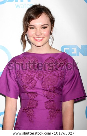 LOS ANGELES - MAY 4:  Madeline Carroll arrives at the 4th Annual Night of Generosity Gala Event at Hollywood Roosevelt Hotel on May 4, 2012 in Los Angeles, CA