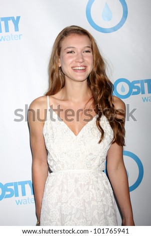 LOS ANGELES - MAY 4:  Nathalia Ramos arrives at the 4th Annual Night of Generosity Gala Event at Hollywood Roosevelt Hotel on May 4, 2012 in Los Angeles, CA