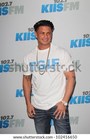 LOS ANGELES - MAY 12:  Pauly D. arrives at the \