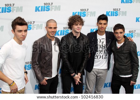LOS ANGELES - MAY 12:  The Wanted. arrives at the \