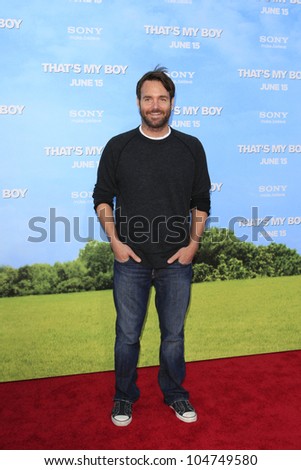 LOS  ANGELES- JUN 4: Will Forte at the premiere of Columbia Pictures\' \'That\'s My Boy\' at the Regency Village Theater on June 4, 2012 in Los Angeles, California