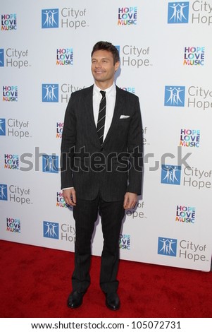 LOS ANGELES - JUN 12:  Ryan Seacrest arrives at the City of Hope\'s Music And Entertainment Industry Group  Event at The Geffen Contemporary at MOCA on June 12, 2012 in Los Angeles, CA
