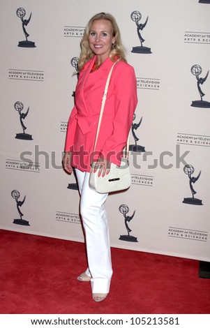 LOS ANGELES - JUN 14:  Genie Francis arrives at the ATAS Daytime Emmy Awards Nominees Reception at SLS Hotel At Beverly Hills on June 14, 2012 in Los Angeles, CA
