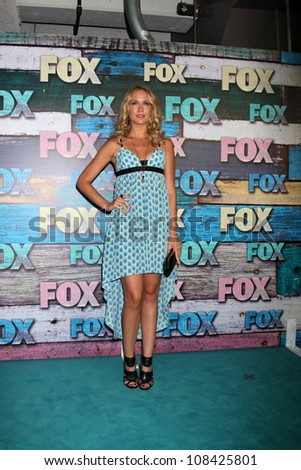 LOS ANGELES - JUL 23:  Anna Camp arrives at the FOX TCA Summer 2012 Party at Soho House on July 23, 2012 in West Hollywood, CA