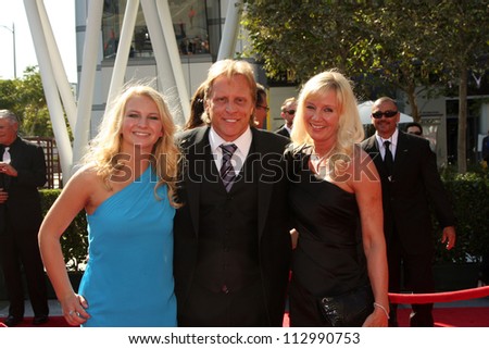 hansen sig wife daughter angeles los primetime emmys arrives sep creative search shutterstock