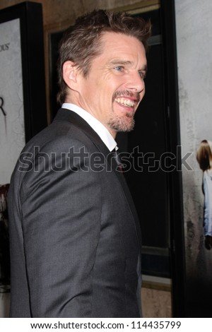 LOS ANGELES - OCT 30:  Ethan Hawke arrives at the \