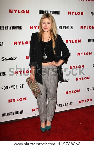 LOS ANGELES - OCT 15:  Taylor Spreitler arrives at  Nylon\'s October IT Issue party at London West Hollywood on October 15, 2012 in Los Angeles, CA