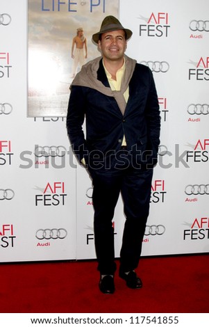 LOS ANGELES - NOV 2:  Billy Zane arrives at the AFI Film Festival 2012 \