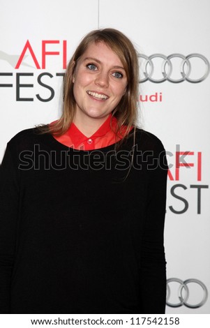 LOS ANGELES - NOV 2:  Sara Gunnarsdottir arrives at the AFI Film Festival 2012 