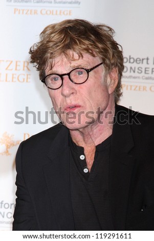 LOS ANGELES - NOV 19:  Robert Redford at the press conference for the \