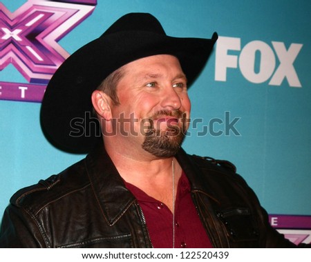 LOS ANGELES - DEC 20:  Tate Stevens - Winner of 2012 X Factor at the \'X Factor\' Season Finale at CBS Television City on December 20, 2012 in Los Angeles, CA