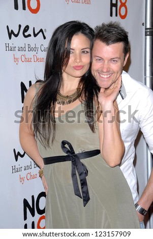 LOS ANGELES - DEC 12:  Katrina Law, Daniel Feuerriegel arrive to the NOH8 4th Anniversary Party at Avalon on December 12, 2012 in Los Angeles, CA