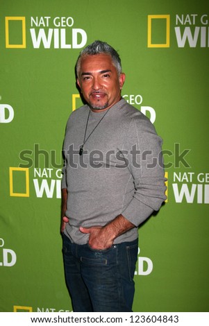 LOS ANGELES - JAN 3:  Cesar Millan arrives at the National Geographic Channels\' \
