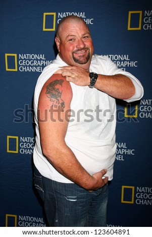 LOS ANGELES - JAN 3:  Don Brewer, aka Katt Daddy arrives at the National Geographic Channels\' \