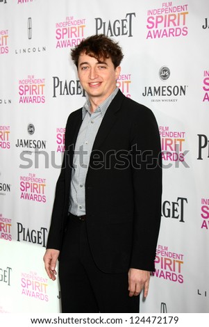 LOS ANGELES - JAN 12:  Benh Zeitlin, Director of  \'Beasts of the Southern Wild\' arrives at the 2013 Film Inependent nominees brunch at BOA Steakhouse on January 12, 2013 in West Hollywood, CA