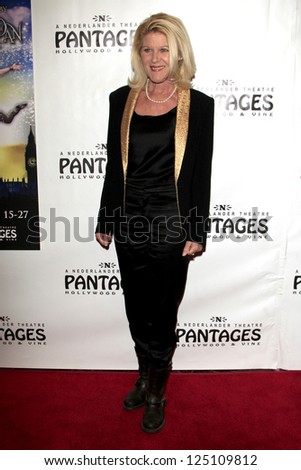 LOS ANGELES - JAN 15:  Alley Mills arrives at the opening night of \'Peter Pan\' at Pantages Theater on January 15, 2013 in Los Angeles, CA