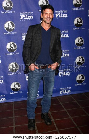 SANTA BARBARA - JAN 24:  Frank Grillo arrives at the Santa Barbara International Film Festival  \