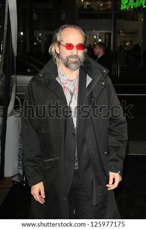 LOS ANGELES - JAN 24:  Peter Stormare arrives at the the \'Hansel And Gretel: Witch Hunters\' premiere at the Chinese Theat theer on January 24, 2013 in Los Angeles, CA