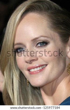 LOS ANGELES - JAN 24:  Marley Shelton arrives at the the \'Hansel And Gretel: Witch Hunters\' premiere at the Chinese Theat theer on January 24, 2013 in Los Angeles, CA