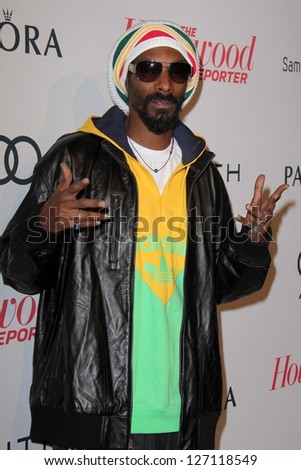 LOS ANGELES - FEB 4:  Snoop Dogg arrives at the Hollywood Reporter Celebrates the 85th Academy Awards Nominees event at the Spago on February 4, 2013 in Beverly Hills, CA