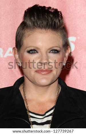 LOS ANGELES - FEB 8:  Natalie Maines arrives at the 2013 MusiCares Person Of The Year Gala Honoring Bruce Springsteen  at the Los Angeles Convention Center on February 8, 2013 in Los Angeles, CA
