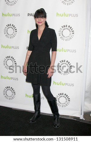 LOS ANGELES - MAR 13:  Pauley Perrette arrives at the  \