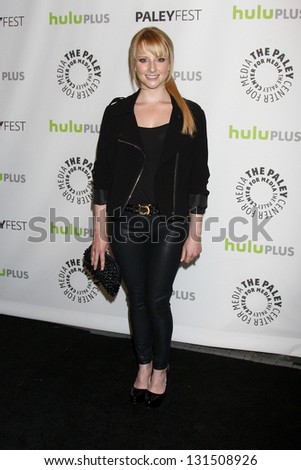 LOS ANGELES - MAR 13:  Melissa Rauch arrives at the  \