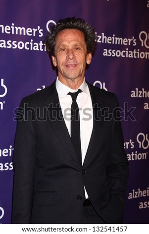 LOS ANGELES - MAR 20:  Brian Grazer arrives at the 21st Annual A Night at Sardi\'s to Benefit the Alzheimer\'s Association at the Beverly Hilton Hotel on March 20, 2013 in Beverly Hills, CA