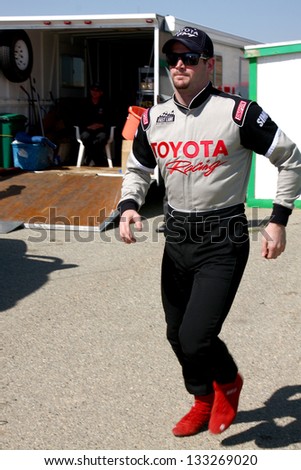 LOS ANGELES - MAR 23:  Tyler Clary at the 37th Annual Toyota Pro/Celebrity Race training at the Willow Springs International Speedway on March 23, 2013 in Rosamond, CA          EXCLUSIVE PHOTO