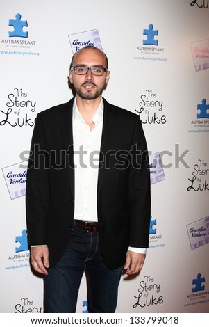 LOS ANGELES - APR 2:  Alonso Mayo arrives at \