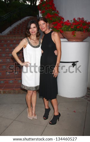 LOS ANGELES - APR 4:  Finola Hughes, Michelle Stafford attends the gala fundraiser for the romantic comedy, \