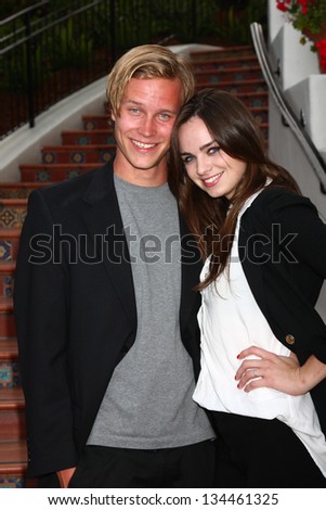 LOS ANGELES - APR 4:  Scott Hagood, Mary O\'Connor at the gala fundraiser for the romantic comedy, \
