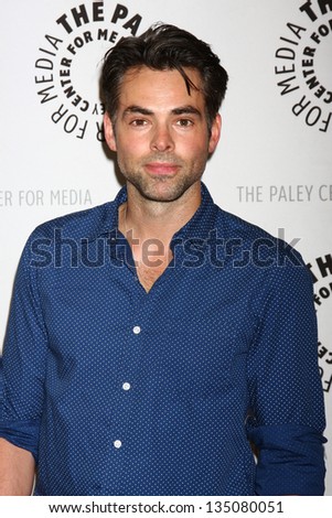 LOS ANGELES - APR 12:  Jason Thompson arrives at the General Hospital Celebrates 50 Years - Paley at the Paley Center For Media on April 12, 2013 in Beverly Hills, CA